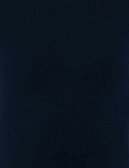 Lacivert Slim Fit Bisiklet Yaka Triko Kazak - 50240603003