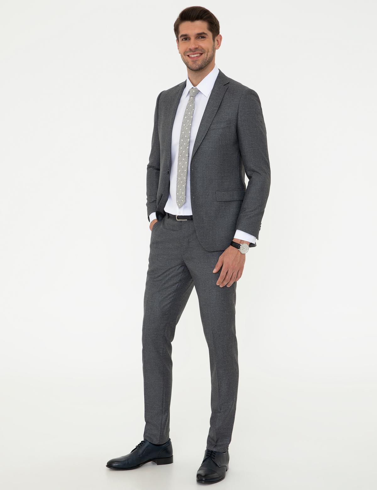 Füme Süper Slim Takım Elbise - 50251550008