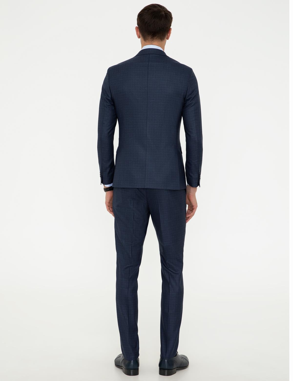 Lacivert Süper Slim Takım Elbise - 50251550038