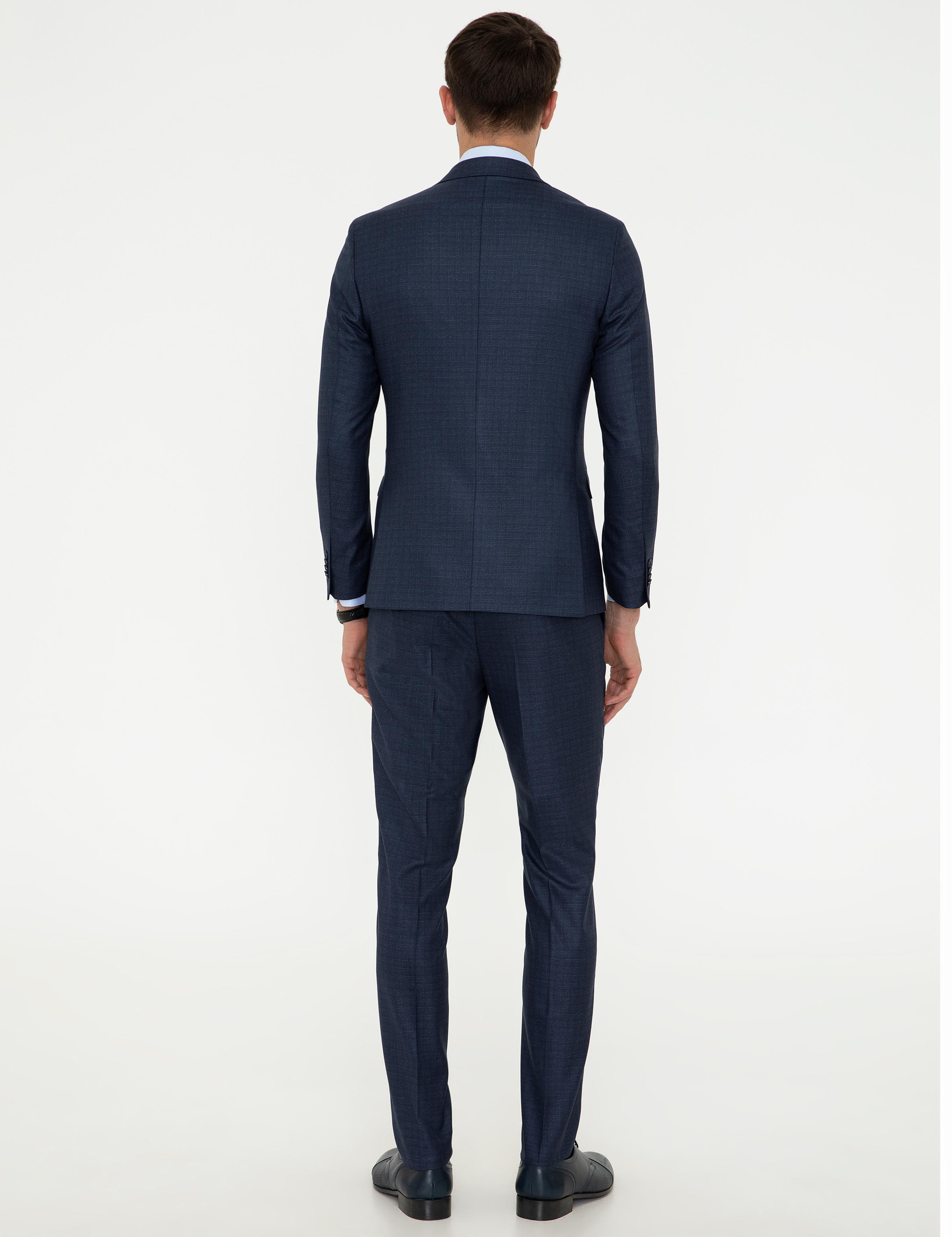 Lacivert Süper Slim Takım Elbise