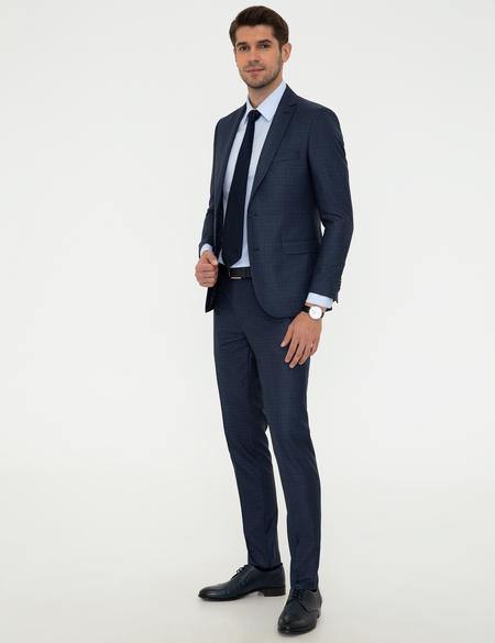 Lacivert Süper Slim Takım Elbise - 50251550038