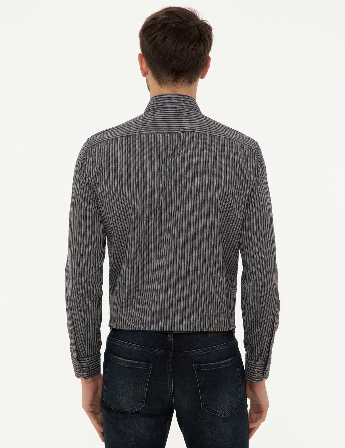 Mavi Regular Fit Uzun Kollu Gömlek - 50238826019