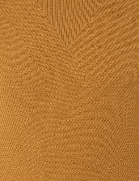 Hardal Slim Fit Yarım Balıkçı Yaka Triko Kazak - 50241413034