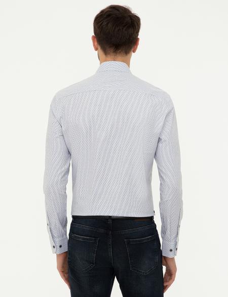 Antrasit Slim Fit Uzun Kollu Gömlek - 50248113013