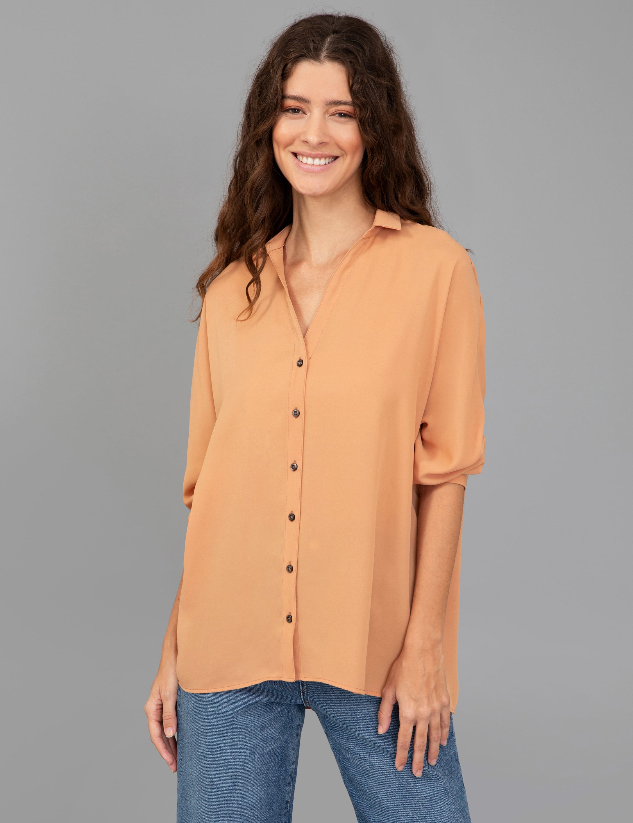 Coconut Comfort Fit Uzun Kollu Gömlek - Image 4