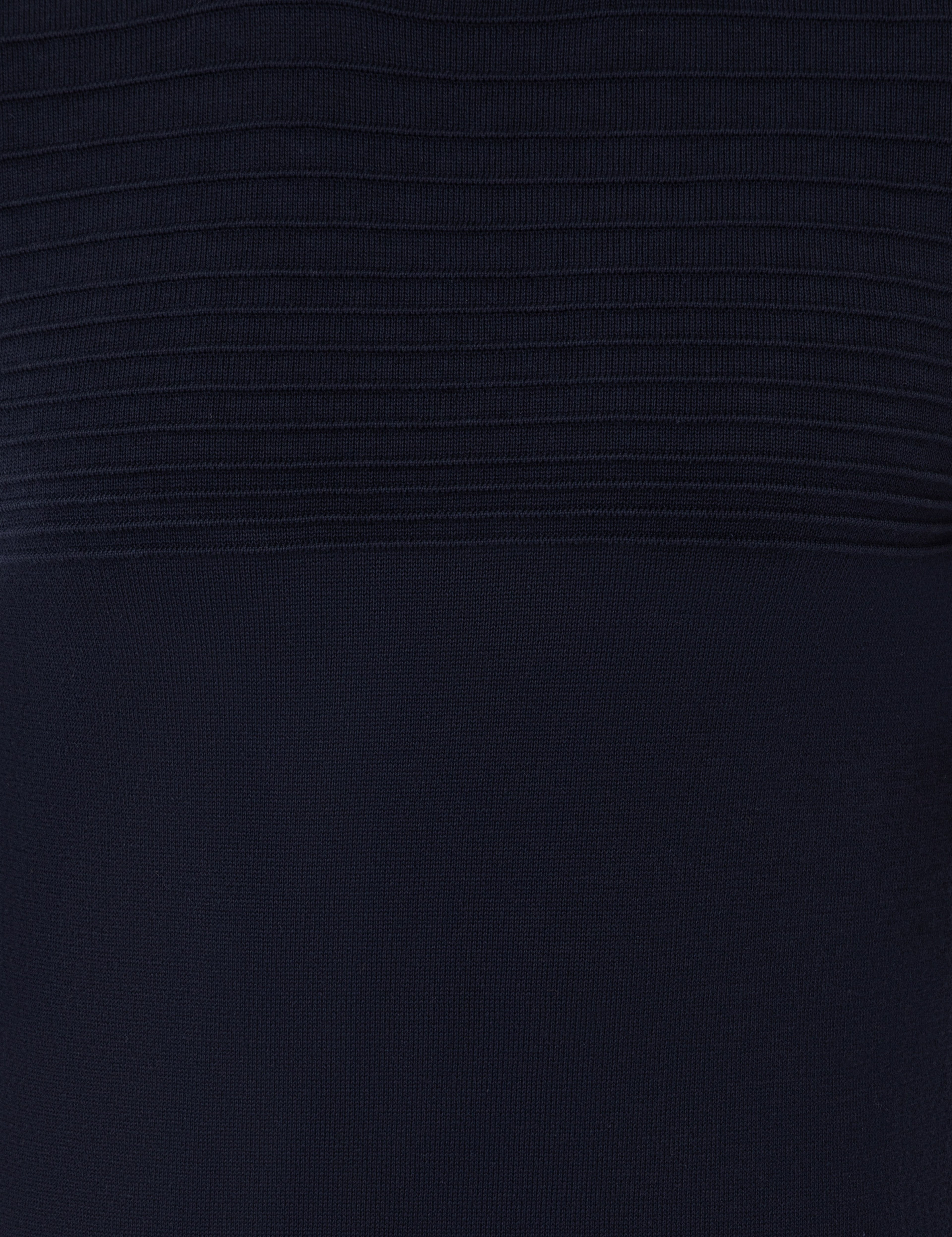 Lacivert Slim Fit Bisiklet Yaka Triko Kazak - Image 6