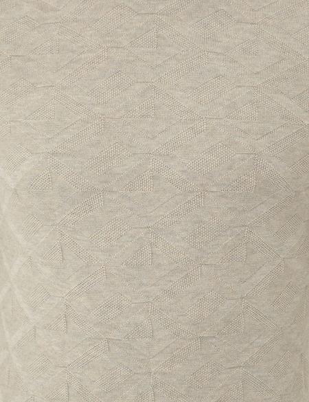 Kum Melanj Slim Fit Yarım Balıkçı Yaka Triko Kazak - 50240540041