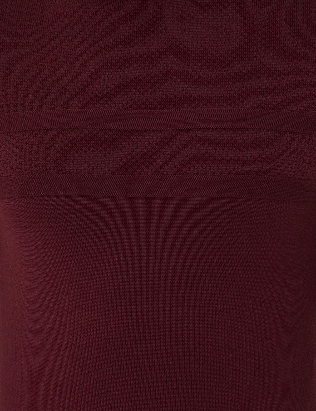 Bordo Slim Fit Kazak - 50248534021