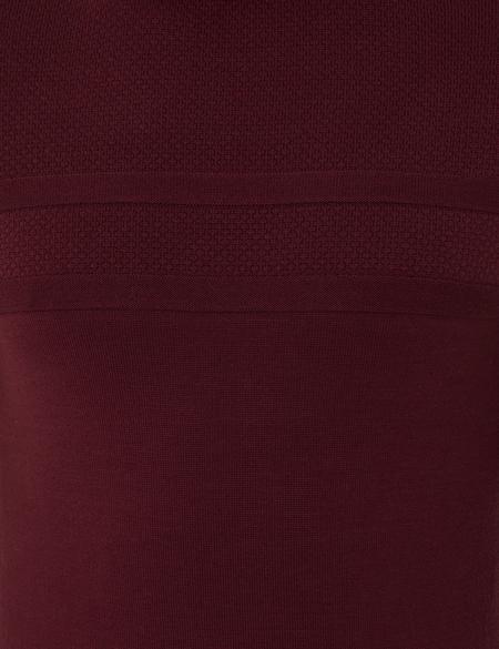Bordo Slim Fit Kazak - 50248534021