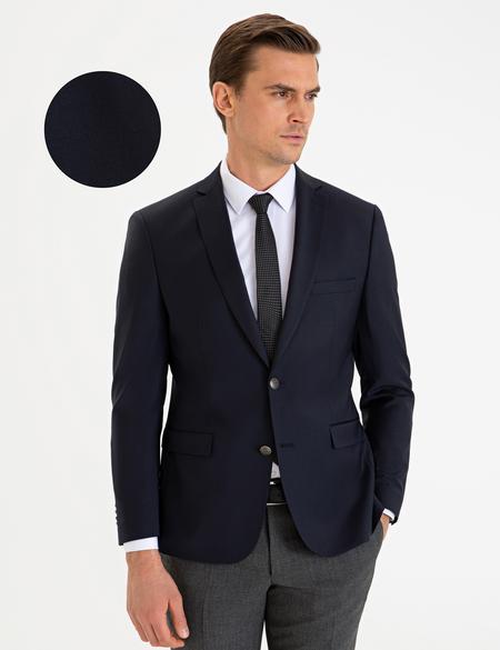 Lacivert Slim Fit Ceket - 50236688041