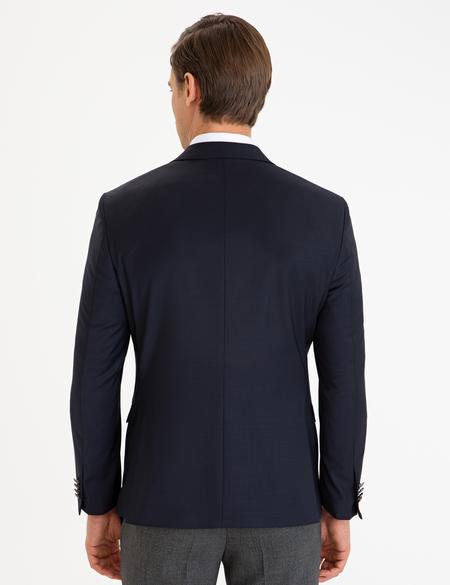 Lacivert Slim Fit Ceket - 50236688041