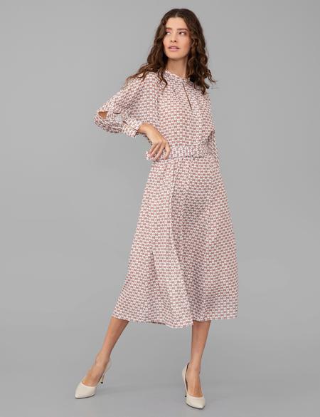 Camel Dokuma Elbise - 50244979002