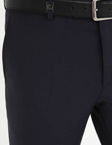 Lacivert Slim Fit Kumaş Pantolon