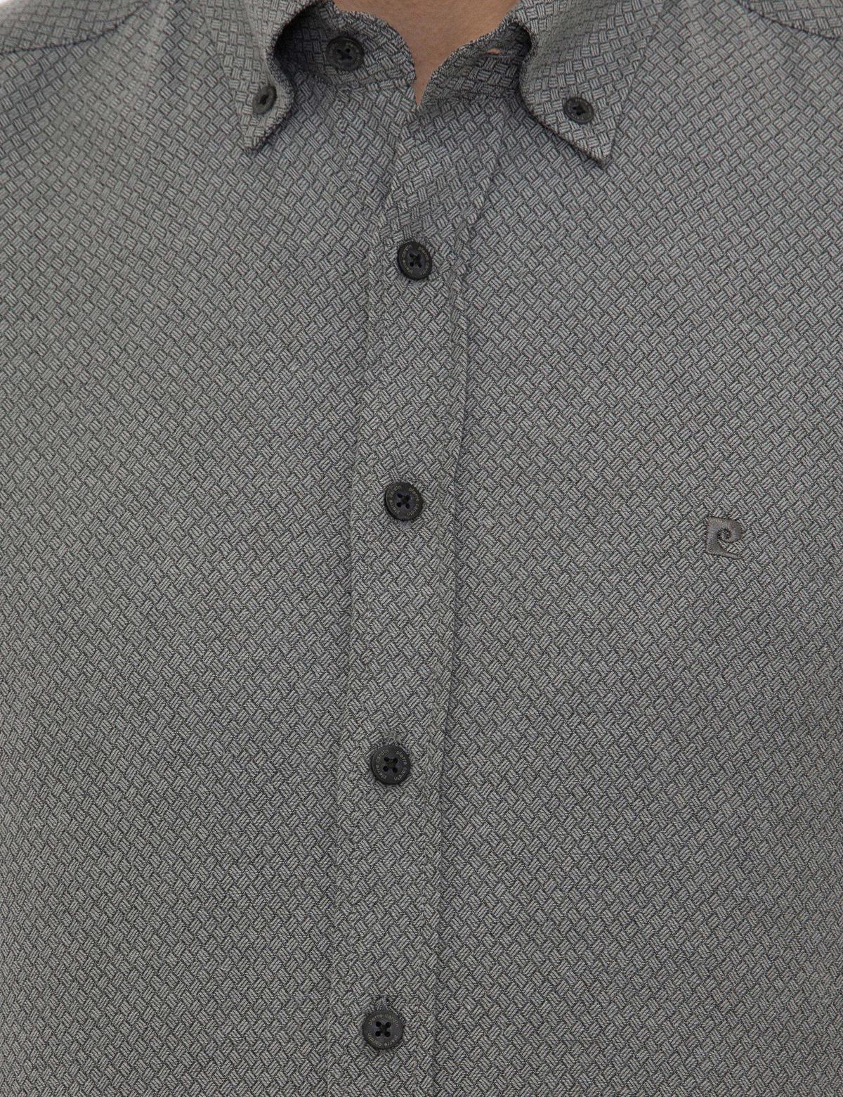 Siyah Slim Fit Uzun Kollu Gömlek - 50247917074