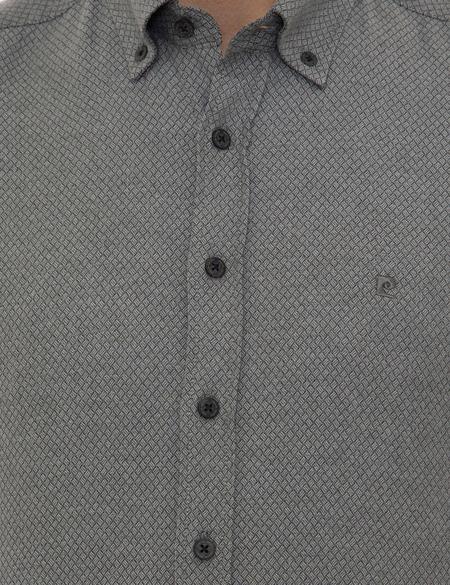 Siyah Slim Fit Uzun Kollu Gömlek - 50247917074