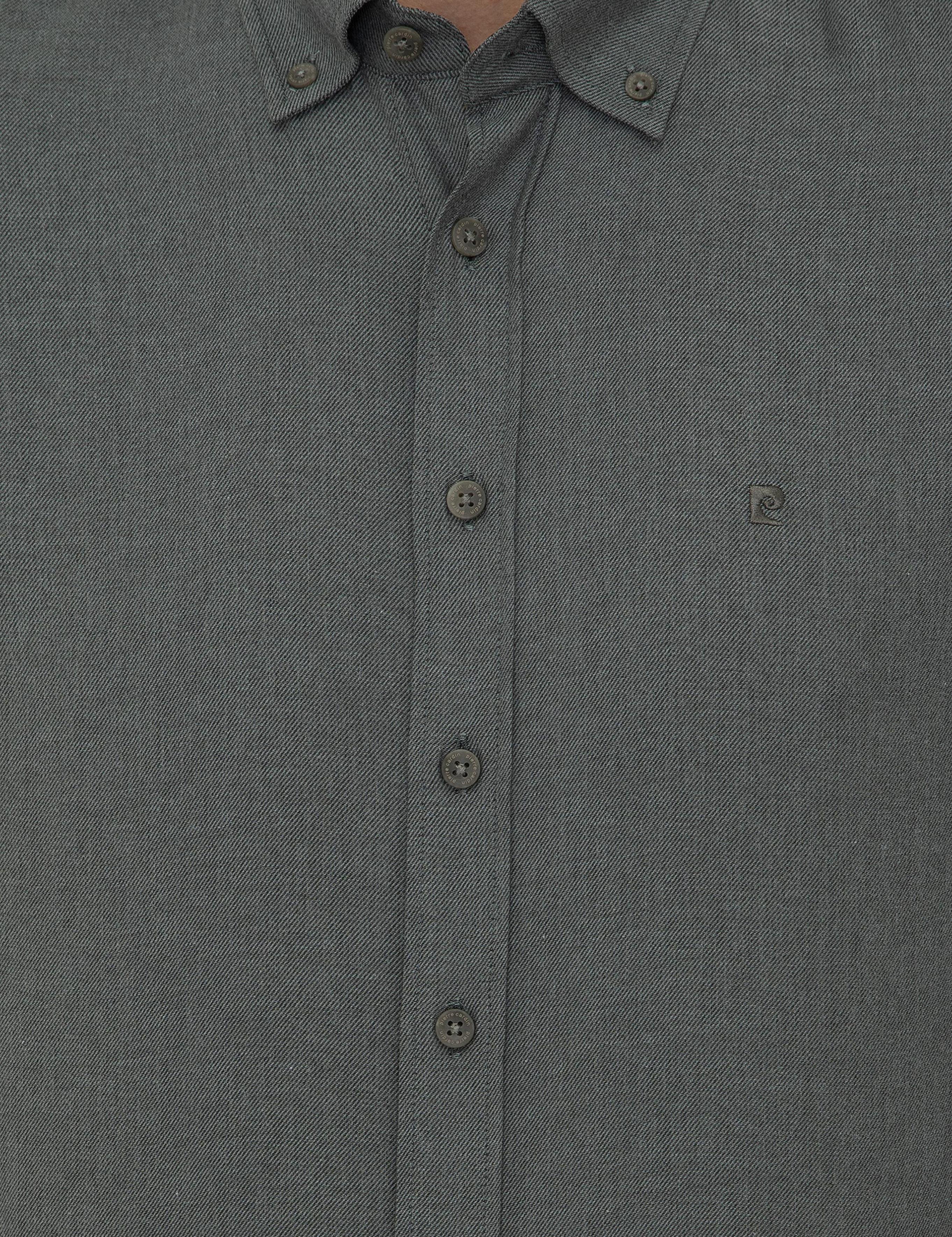 Haki Slim Fit Gömlek