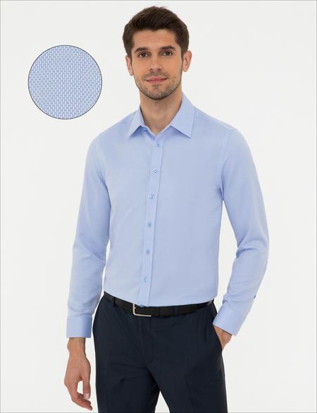 Saks Slim Fit Uzun Kollu Gömlek - 50248044019