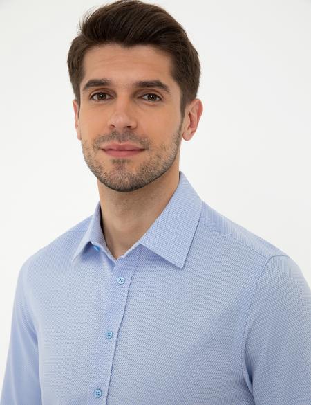 Saks Slim Fit Uzun Kollu Gömlek - 50248044019