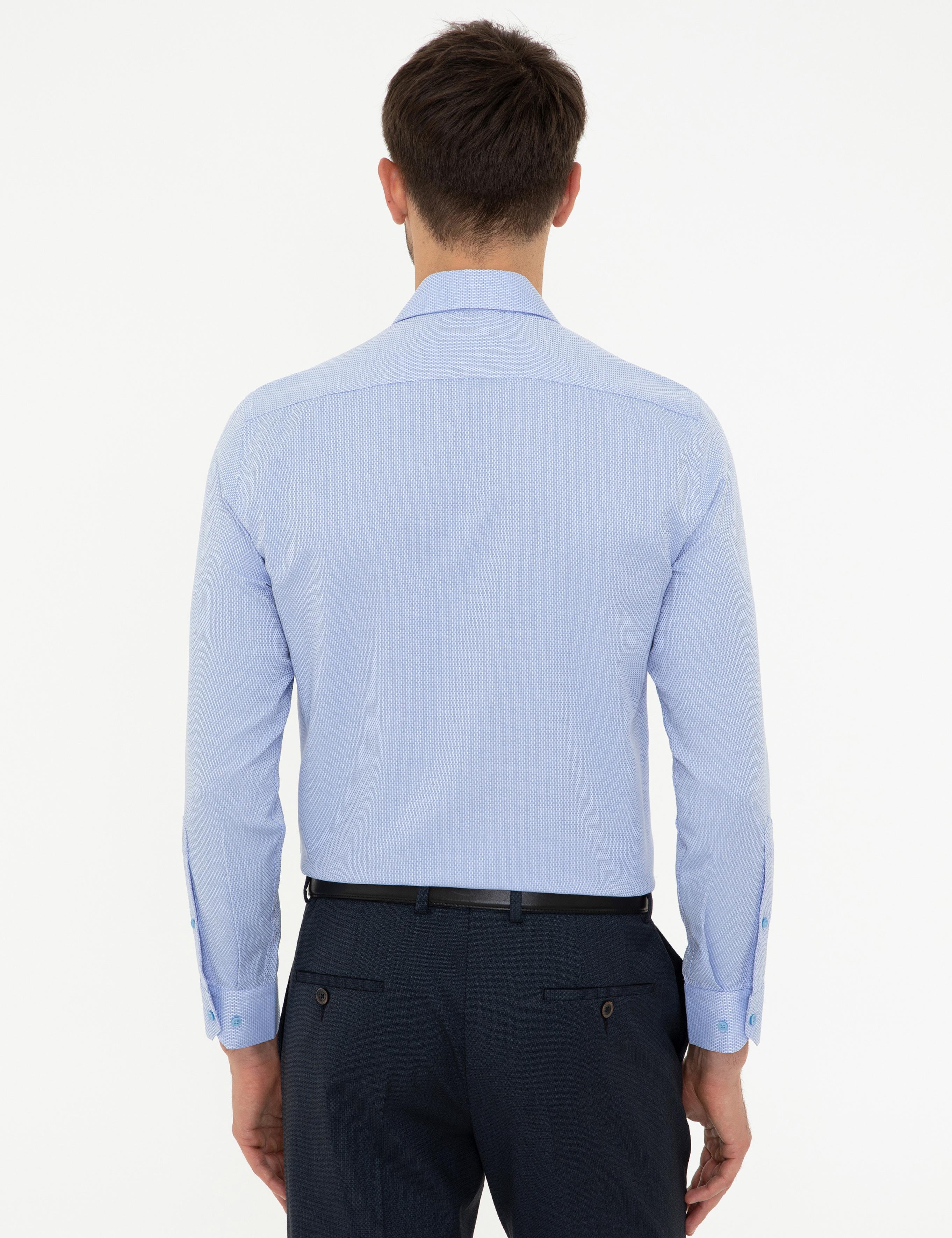 Saks Slim Fit Uzun Kollu Gömlek