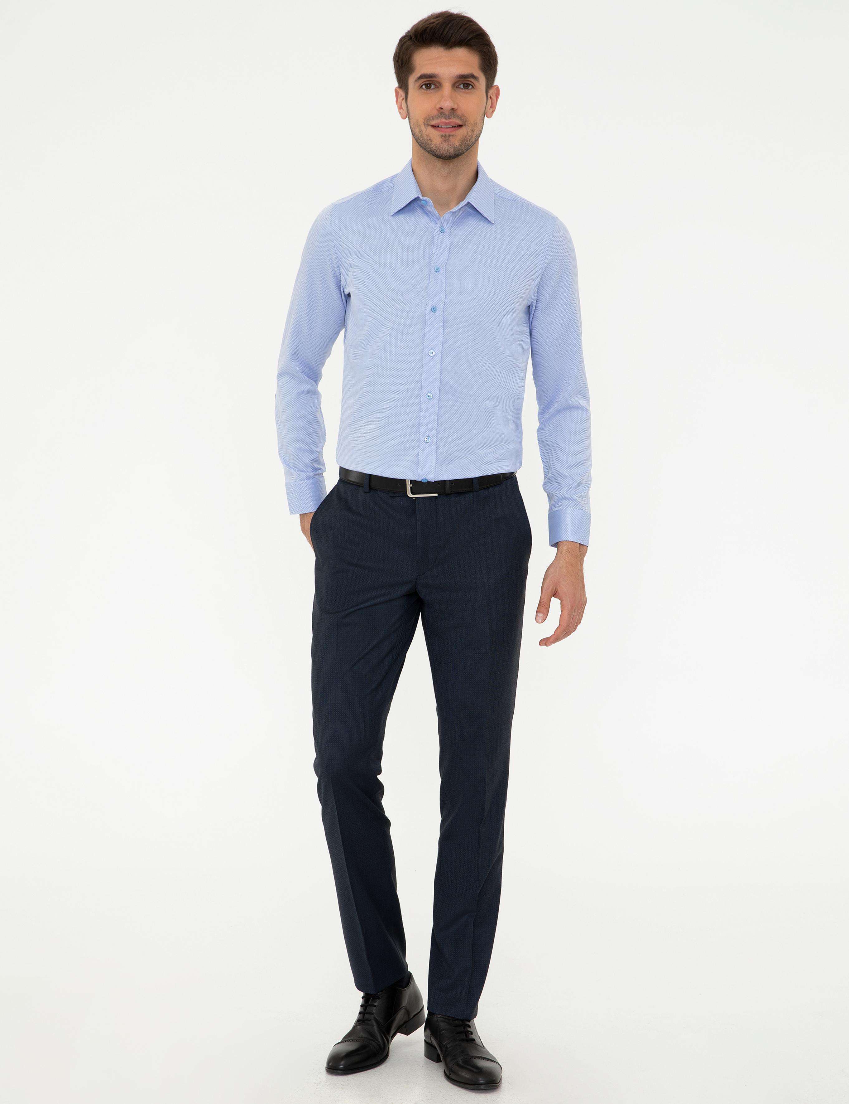 Saks Slim Fit Uzun Kollu Gömlek