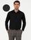Siyah Slim Fit Uzun Kollu Gömlek