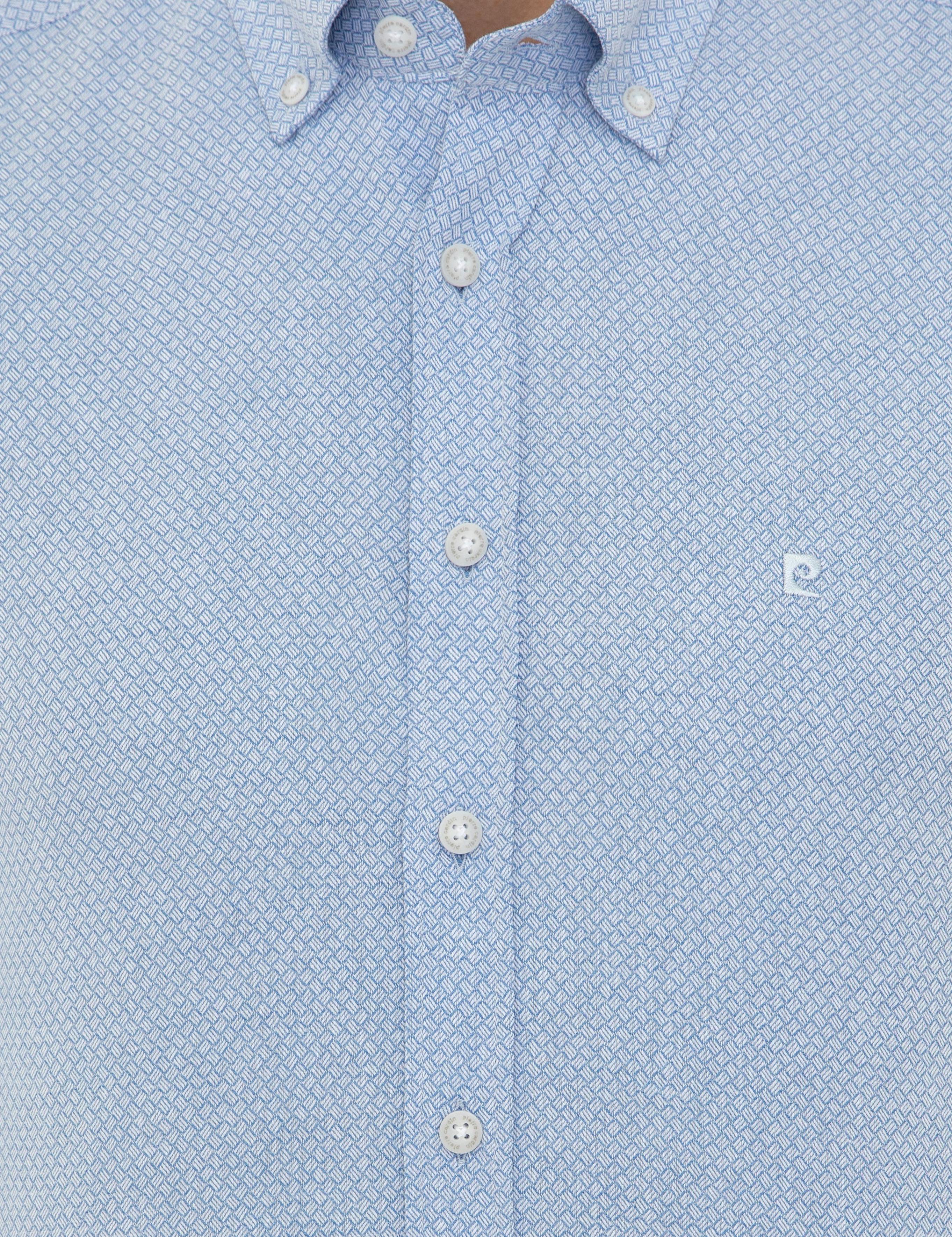 Açık Mavi Slim Fit Uzun Kollu Gömlek