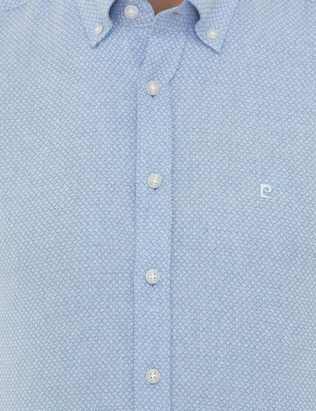 Açık Mavi Slim Fit Uzun Kollu Gömlek - 50247917007