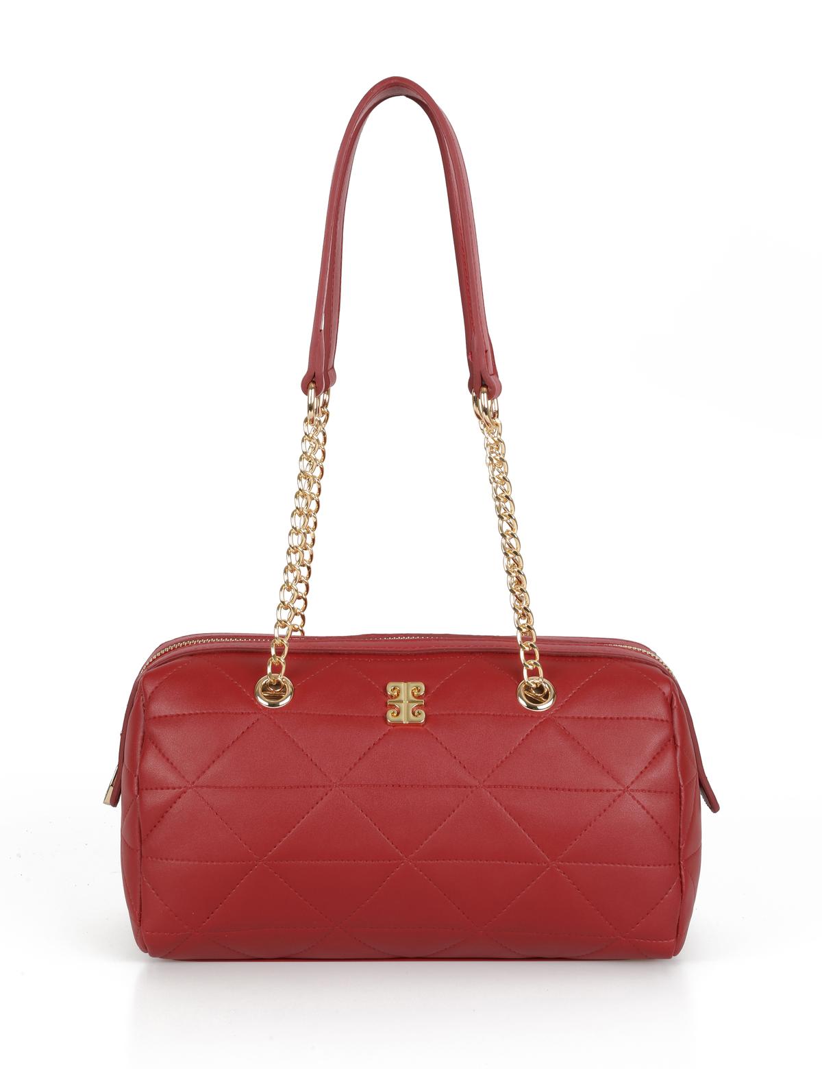 Kırmızı Omuz Çanta