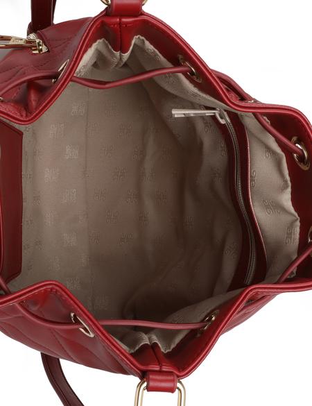 Kırmızı Büzgülü Çanta - 50254860002