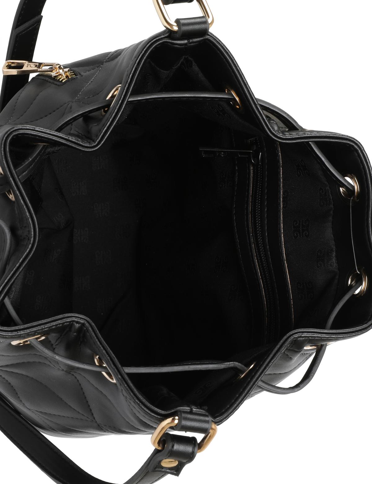 Siyah Büzgülü Çanta - 50254860001