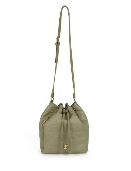 Açık Yeşil Büzgülü Çanta - 50254860006