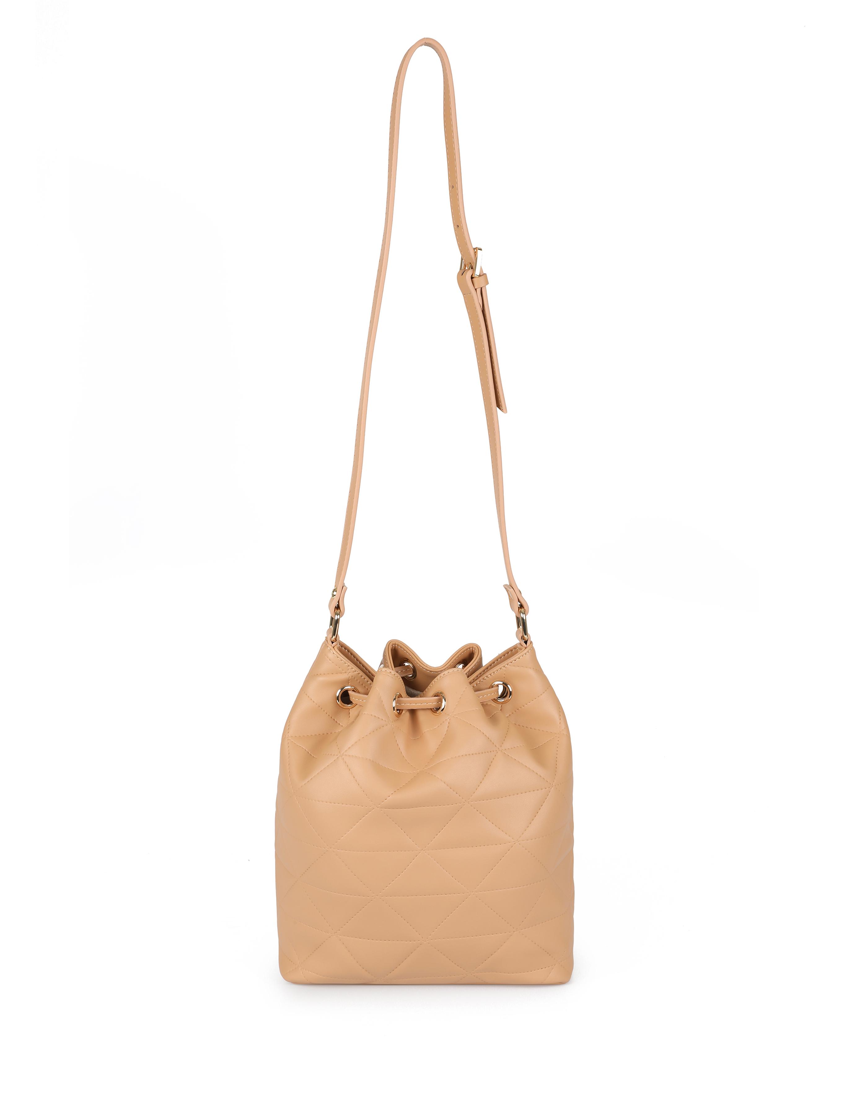 Ten Rengi Büzgülü Çanta