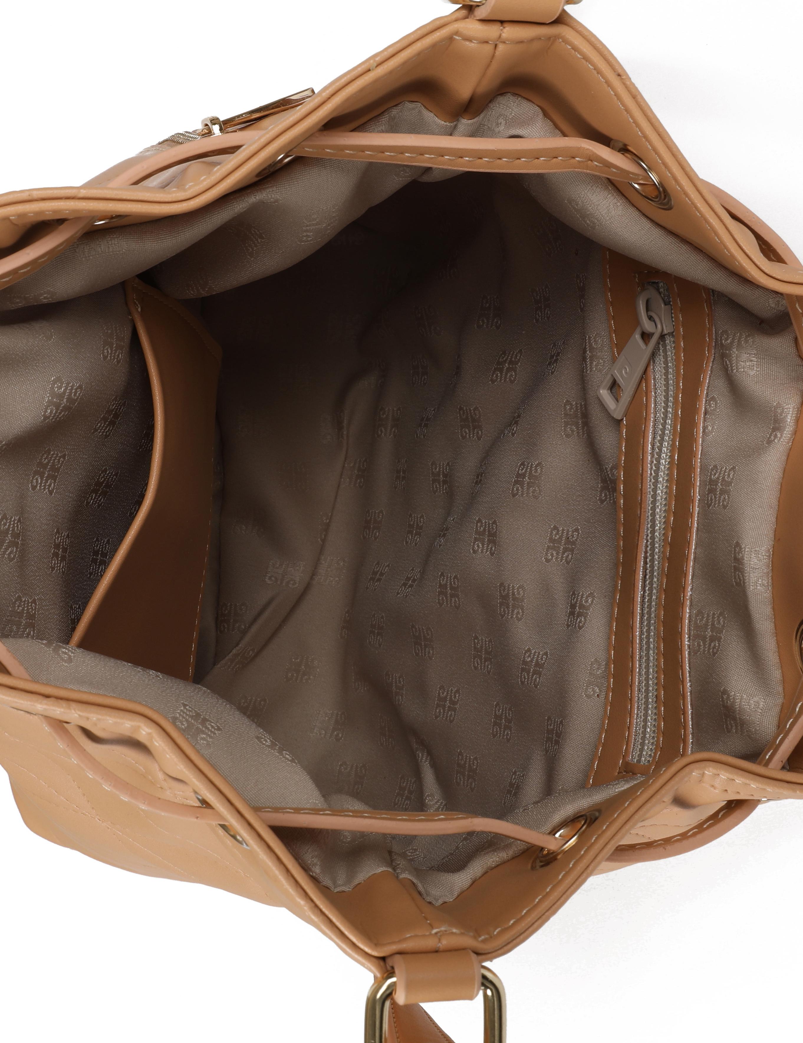 Ten Rengi Büzgülü Çanta