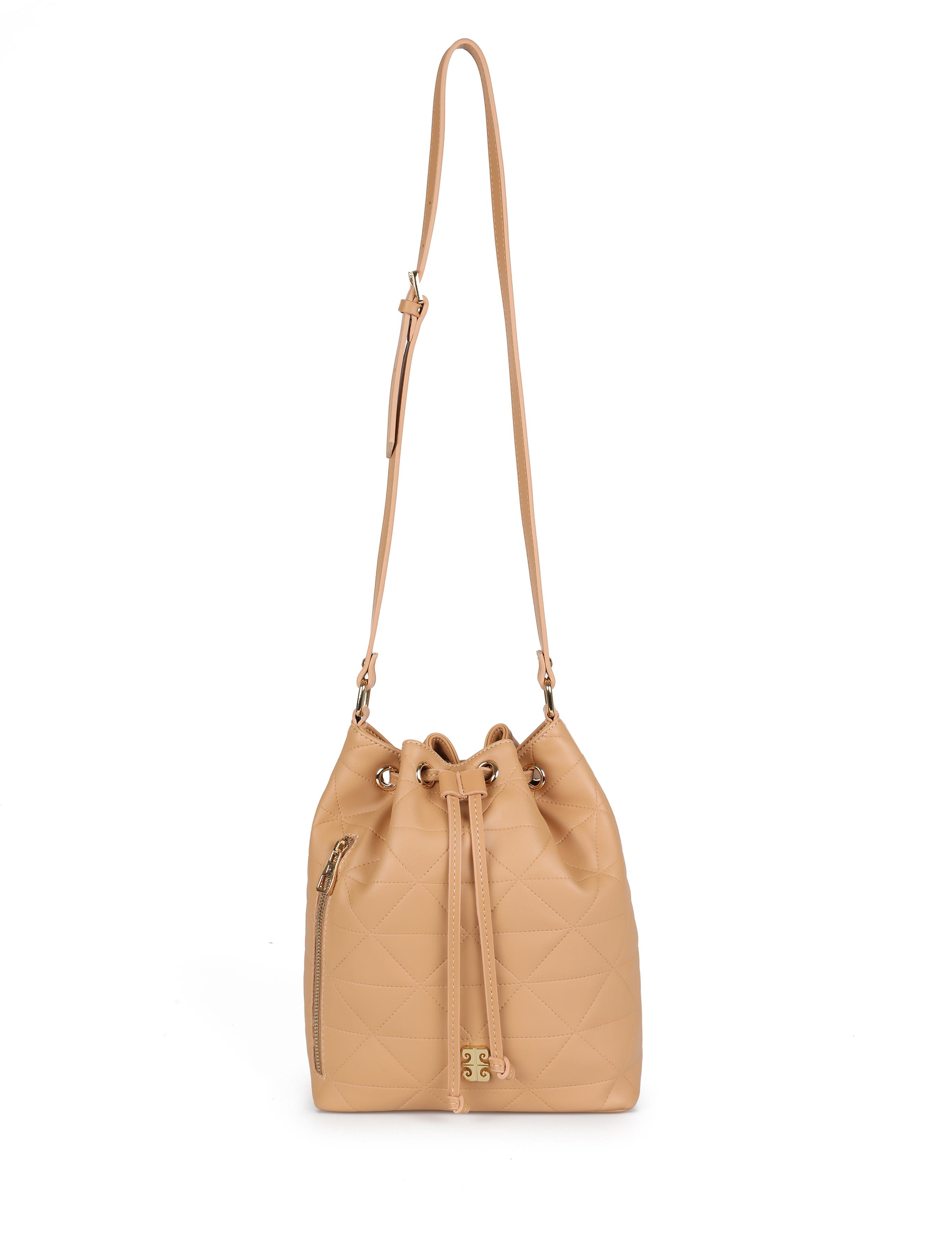 Ten Rengi Büzgülü Çanta