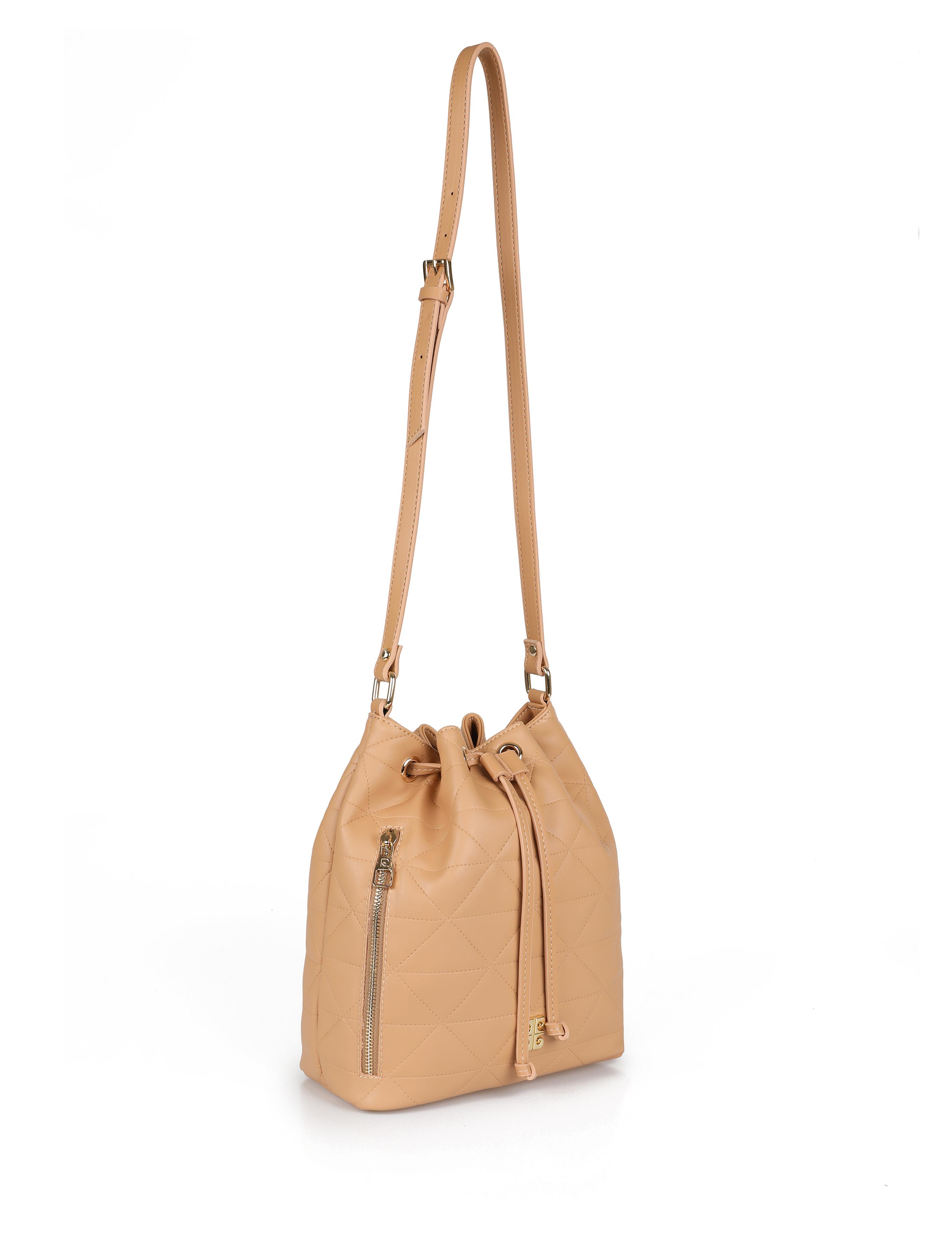 Ten Rengi Büzgülü Çanta