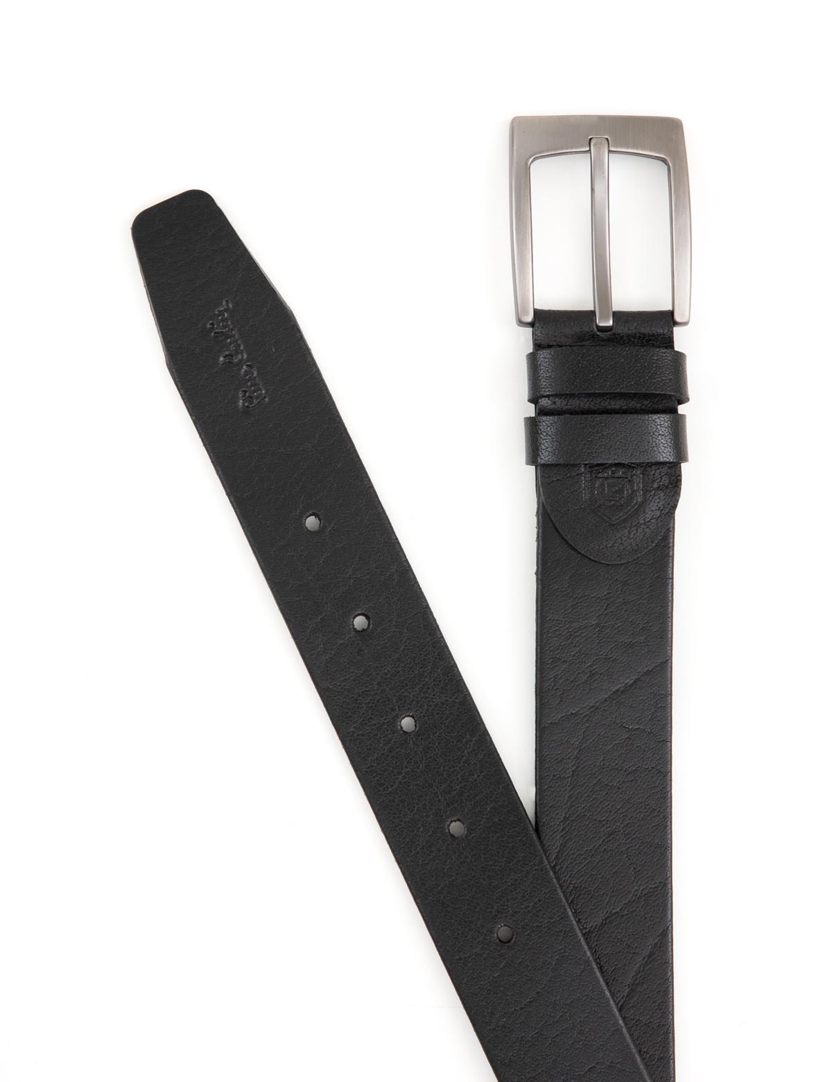 Siyah Denim Kemer - 50249398004