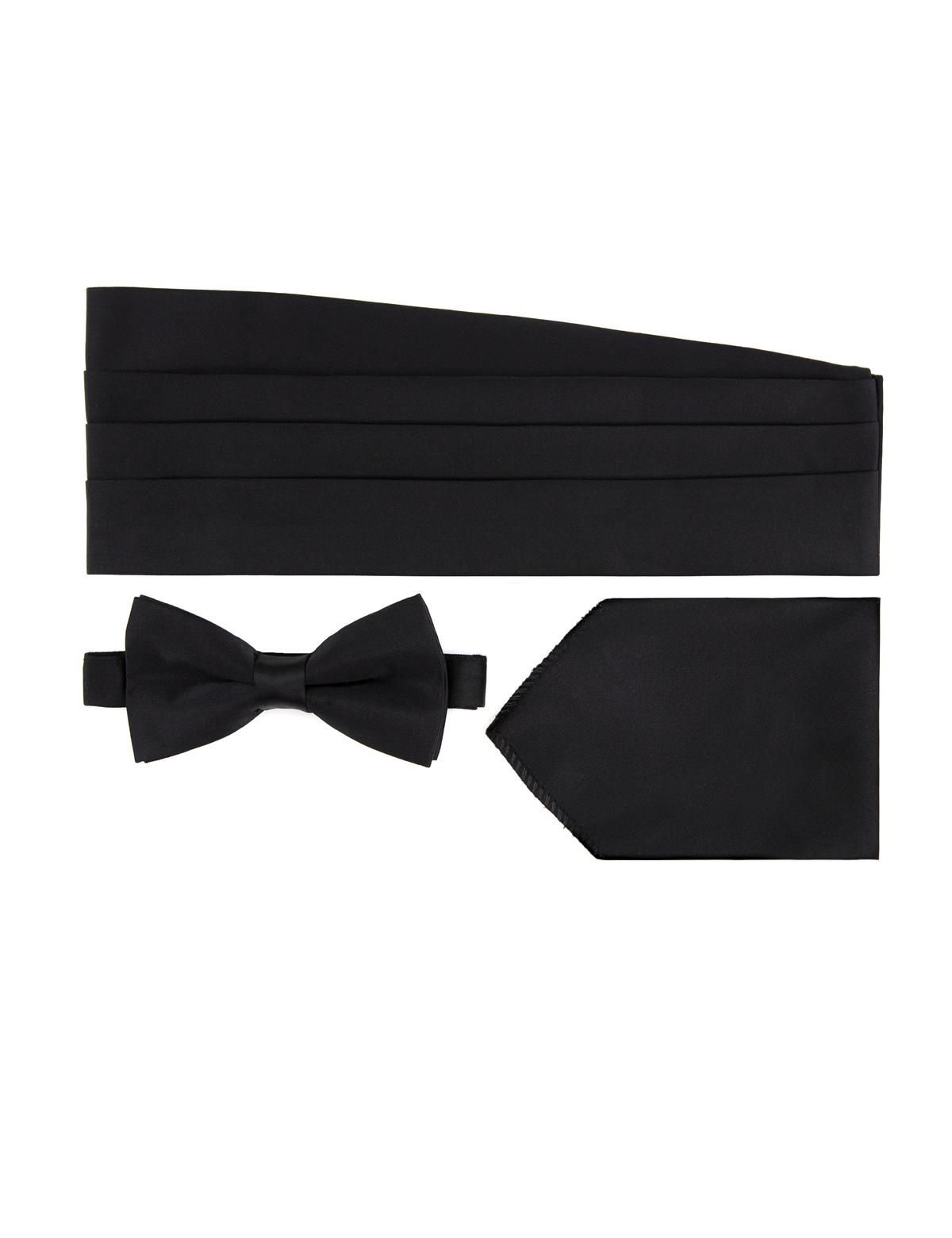 Siyah Papyon & Kuşak Seti