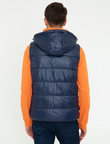 Lacivert Standart Fit Yelek - 50245169004