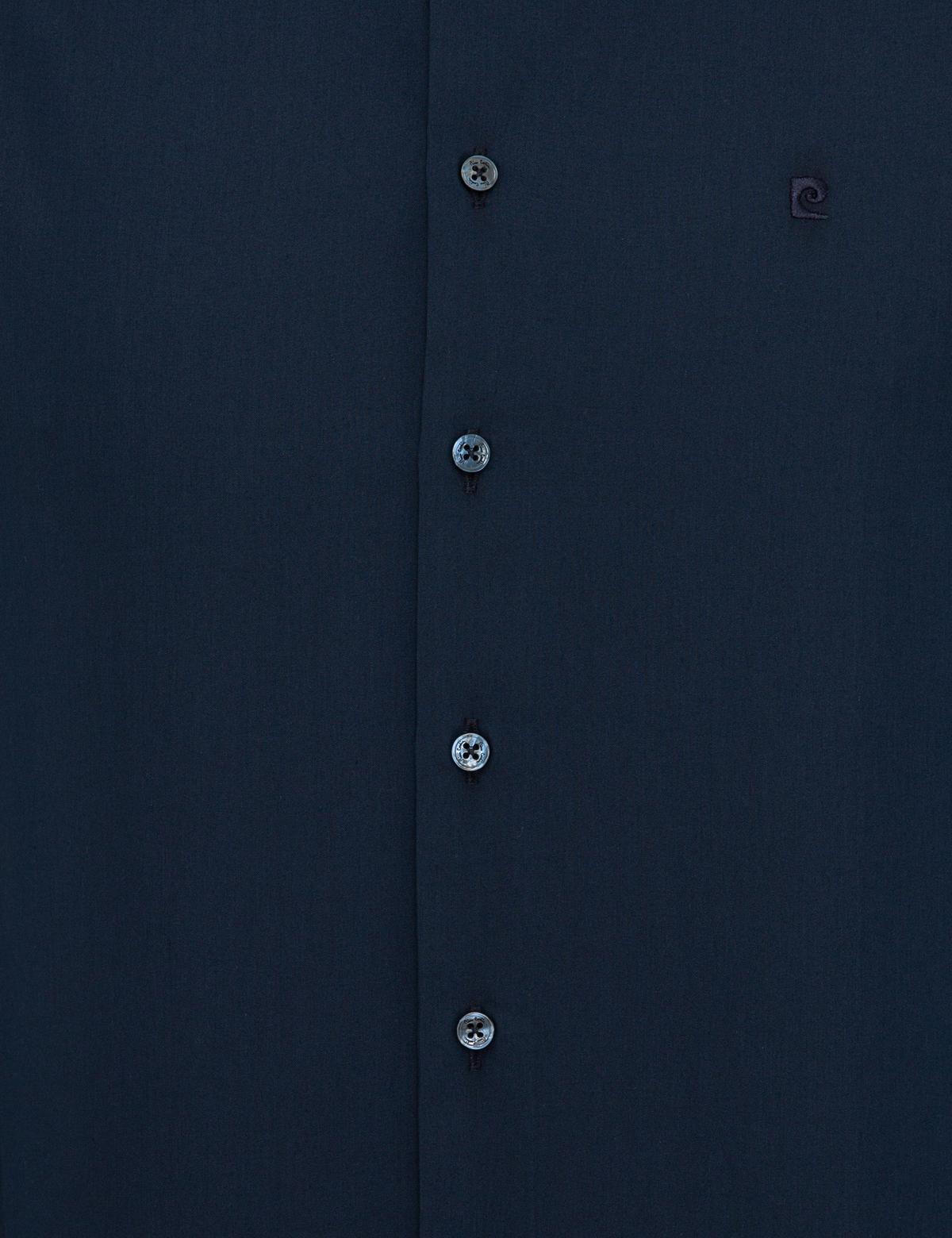 Lacivert Slim Fit Basic Gömlek - 50248045001