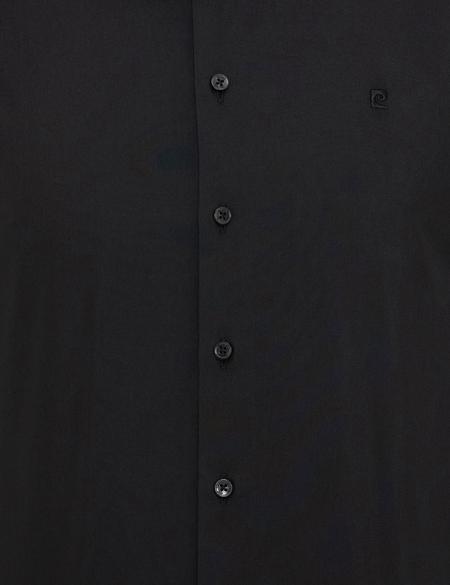 Siyah Slim Fit Basic Gömlek - 50248045021