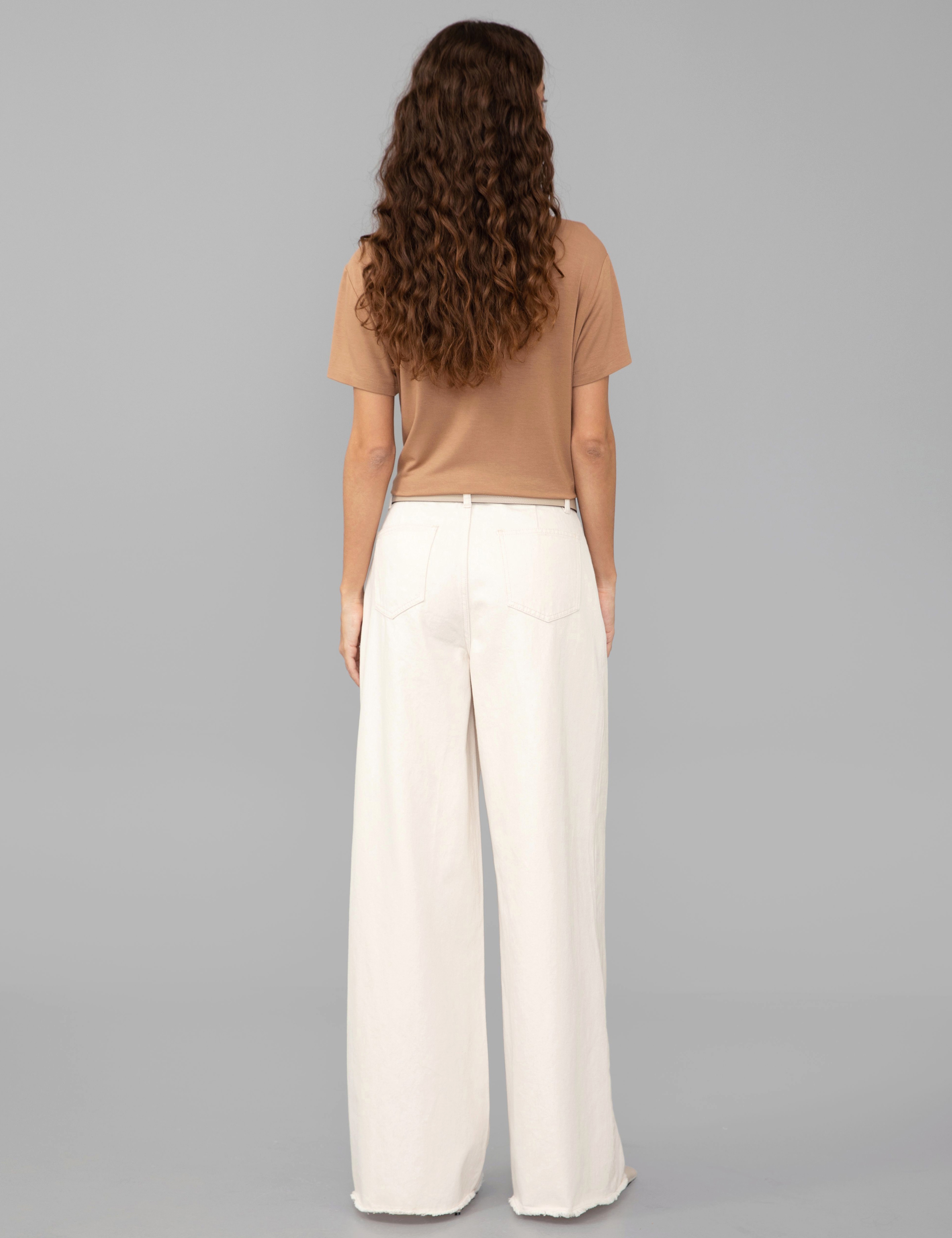Krem Jean Pantolon - Image 5