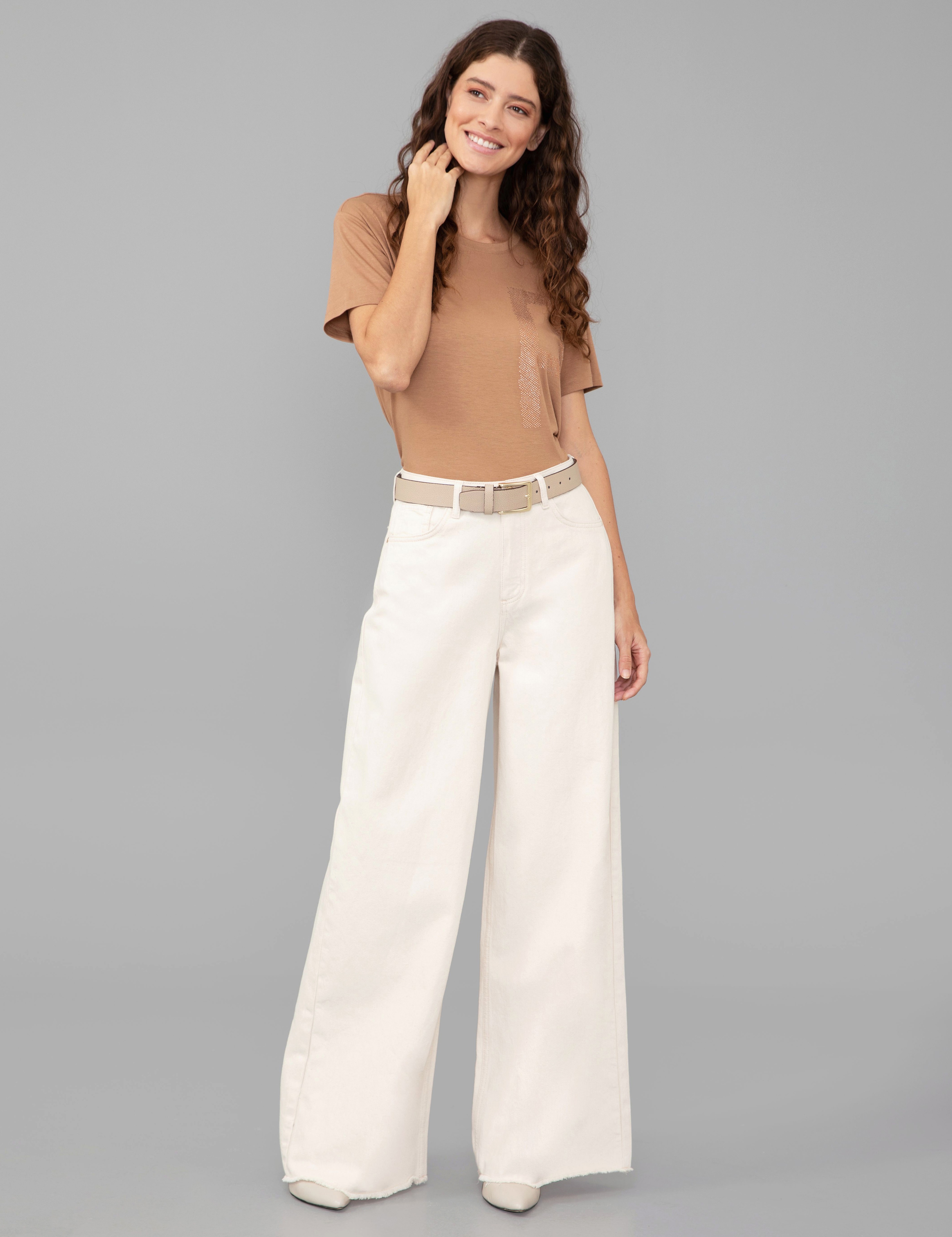 Krem Jean Pantolon - Image 1