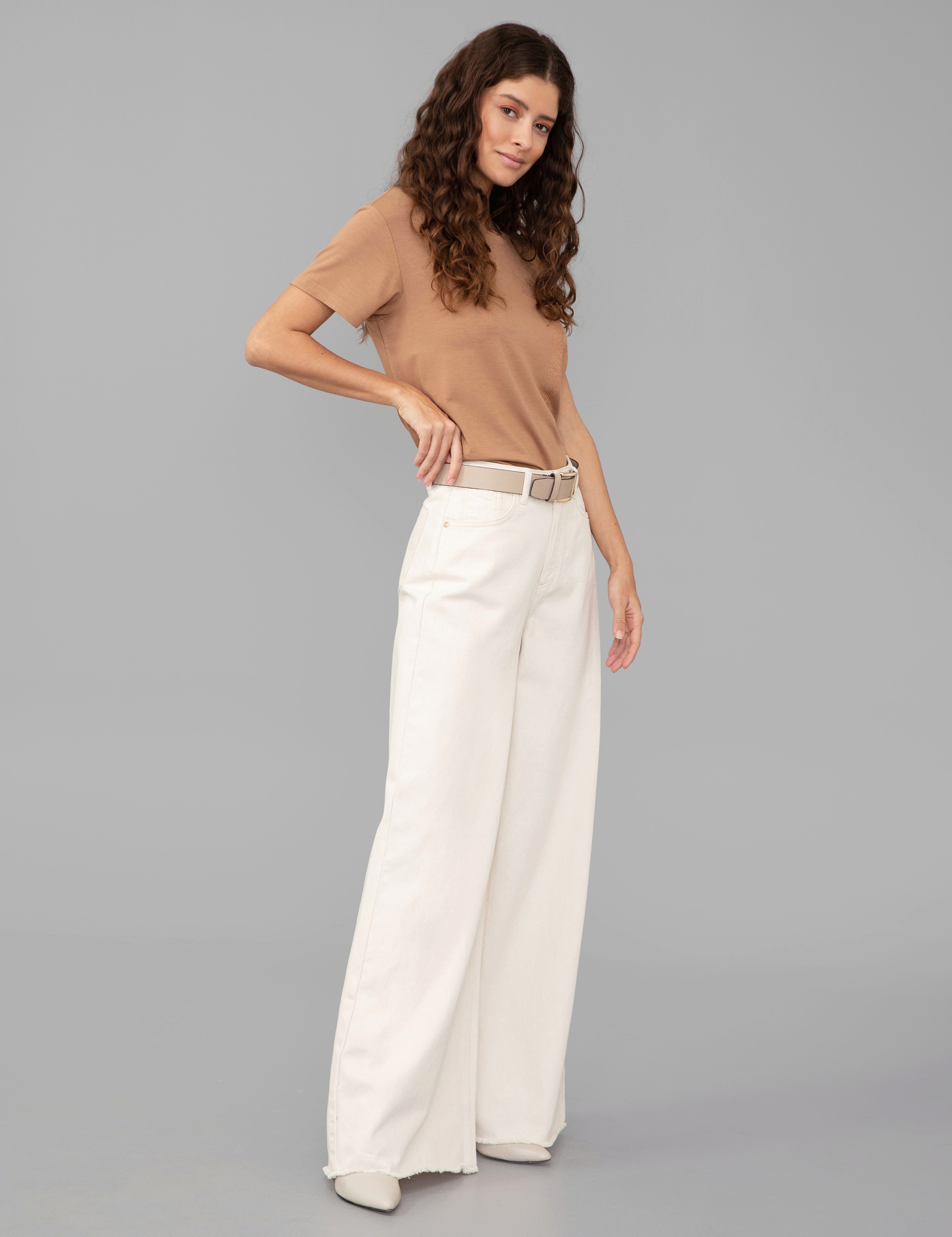 Krem Jean Pantolon - Image 3