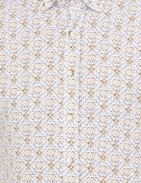 Haki Slim Fit Uzun Kollu Gömlek - 50248114018