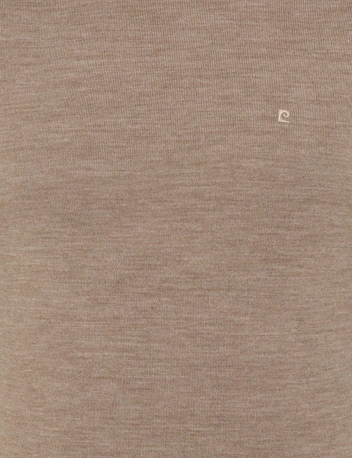 Taş Regular Fit Yarım Balıkçı Yaka Yün Karışımlı Basic Triko Kazak - 50236754143