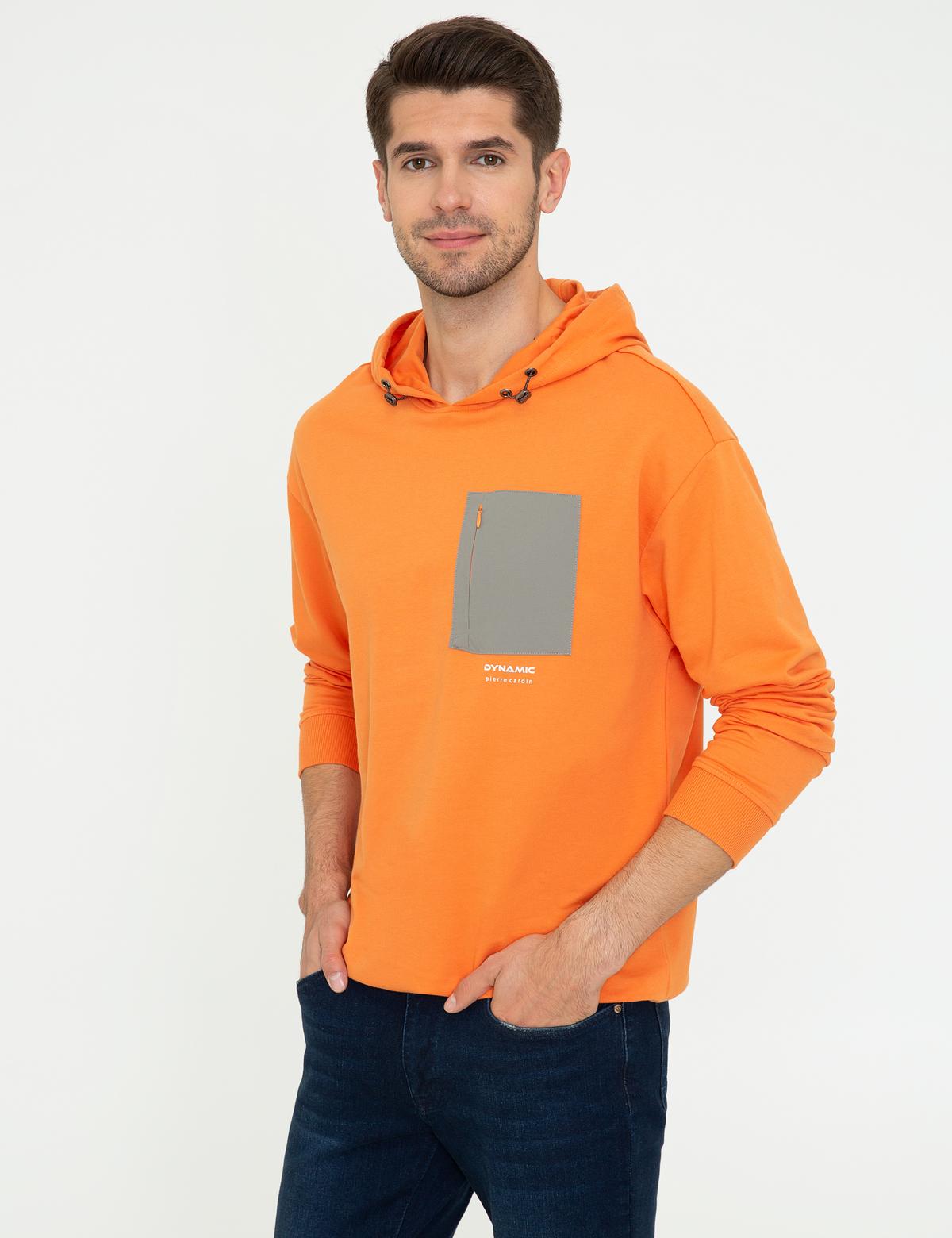 Turuncu Comfort Fit Sweatshirt - 50240100036