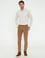 Taba Slim Fit Kadife Kanvas Pantolon