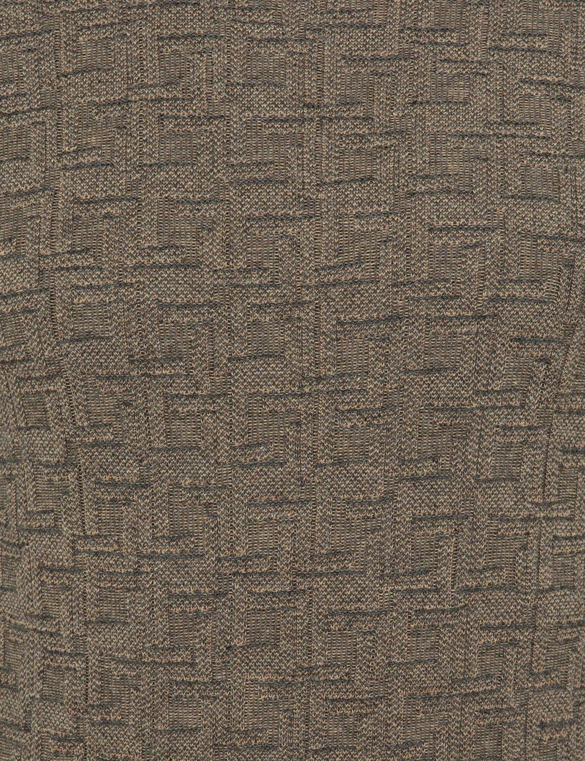 Gri Melanj Slim Fit Kazak - 50241375031