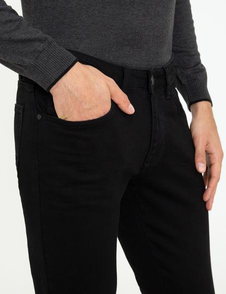 Siyah Slim Fit Denim Pantolon - 50248618043