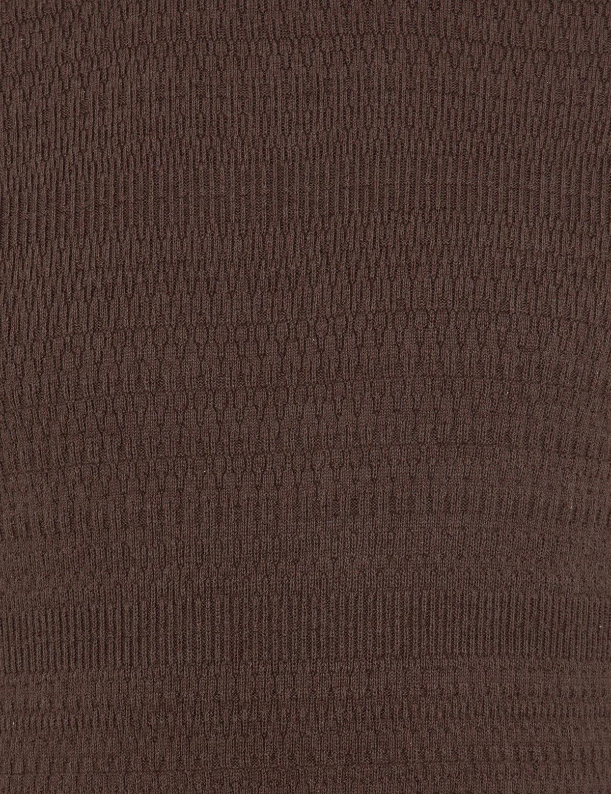 Açık Kahverengi Slim Fit Kazak - 50248528006